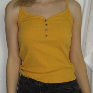 Mustard Yellow Tank Top